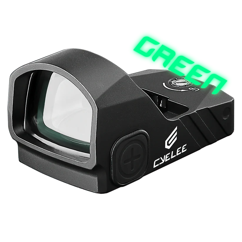 Cyelee WOLF2-G, Green 3 MOA Dot & 64 MOA Circle, For RMR/407C/507C Footprint