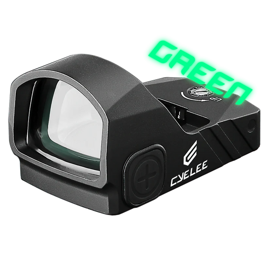 Cyelee WOLF2-G, Green 3 MOA Dot & 64 MOA Circle, For RMR/407C/507C Footprint