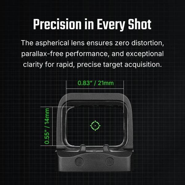 Osight SE 2 MOA Dot & 32 MOA Circle