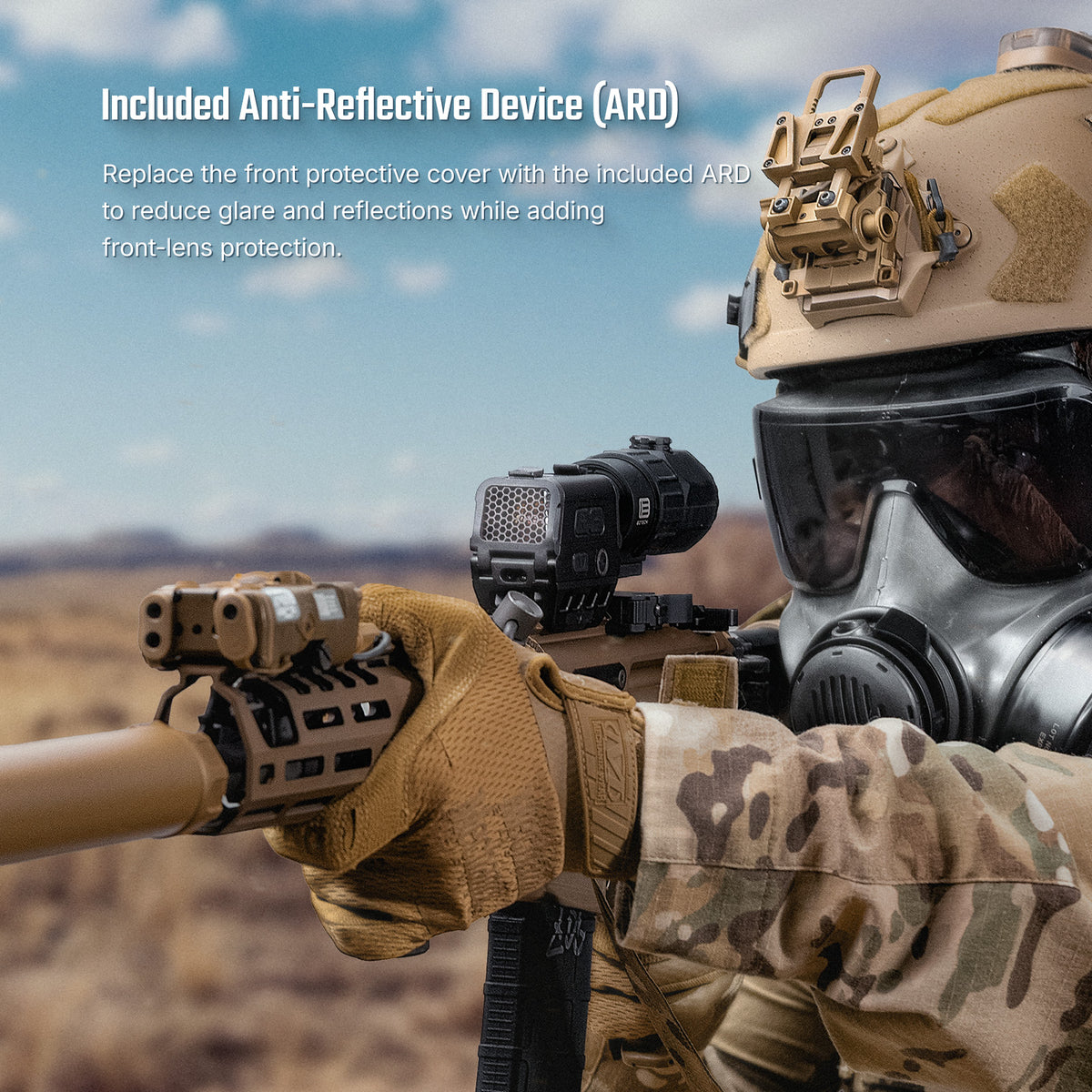 Osight R Enclosed Red Dot Sight with Multi-Reticle System