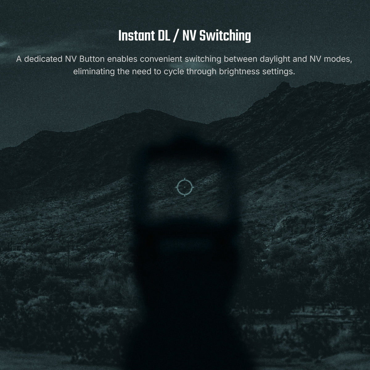 Osight R Enclosed Red Dot Sight with Multi-Reticle System