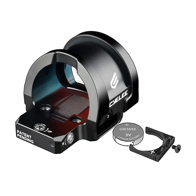 Cyelee Bull X PRO, Red 2 MOA Dot & 26 MOA Circle, For RMR/407C/507C Footprint