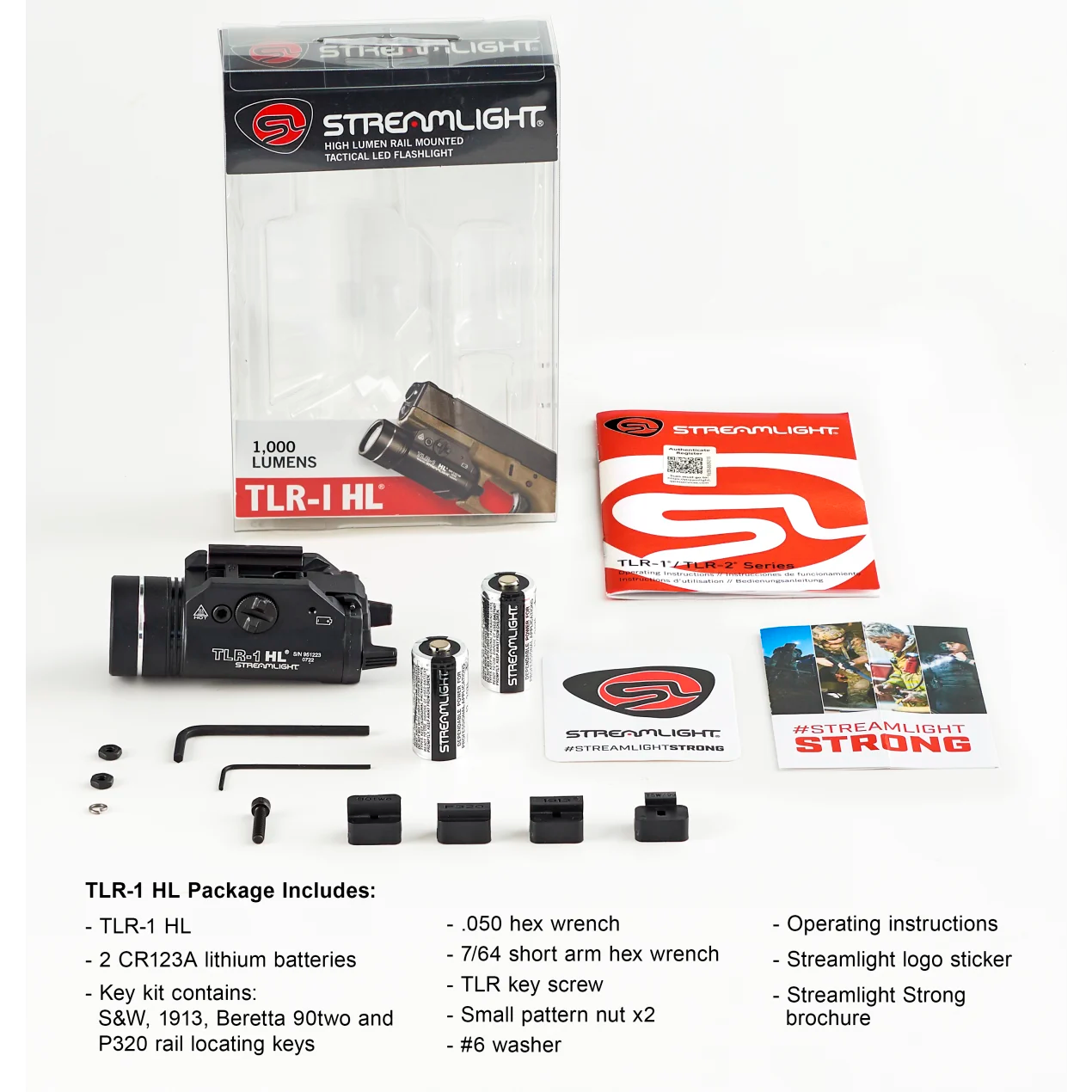 Streamlight TLR-1 HL C4 LED Rail Light