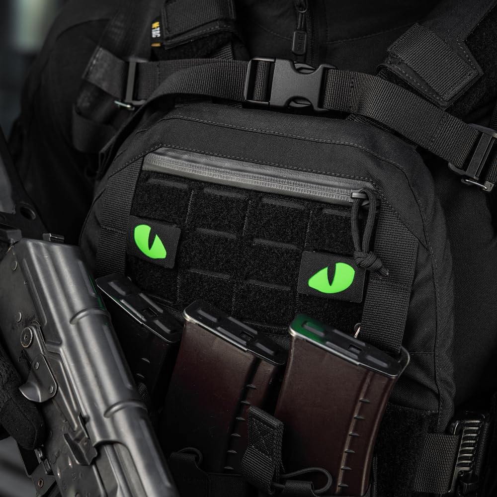 M-Tac patch Tiger Eyes Laser Cut (couple)