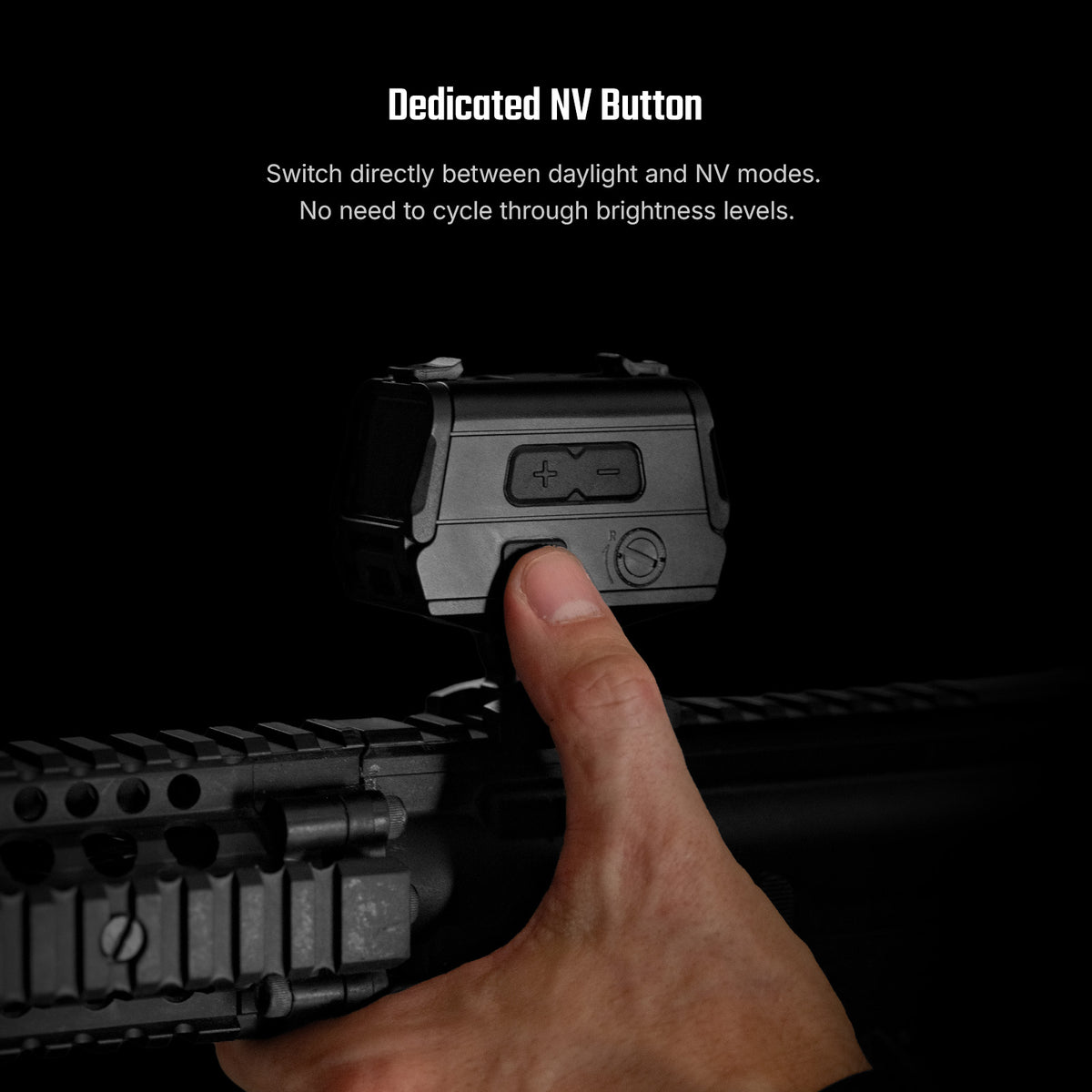 Osight R Enclosed Red Dot Sight with Multi-Reticle System