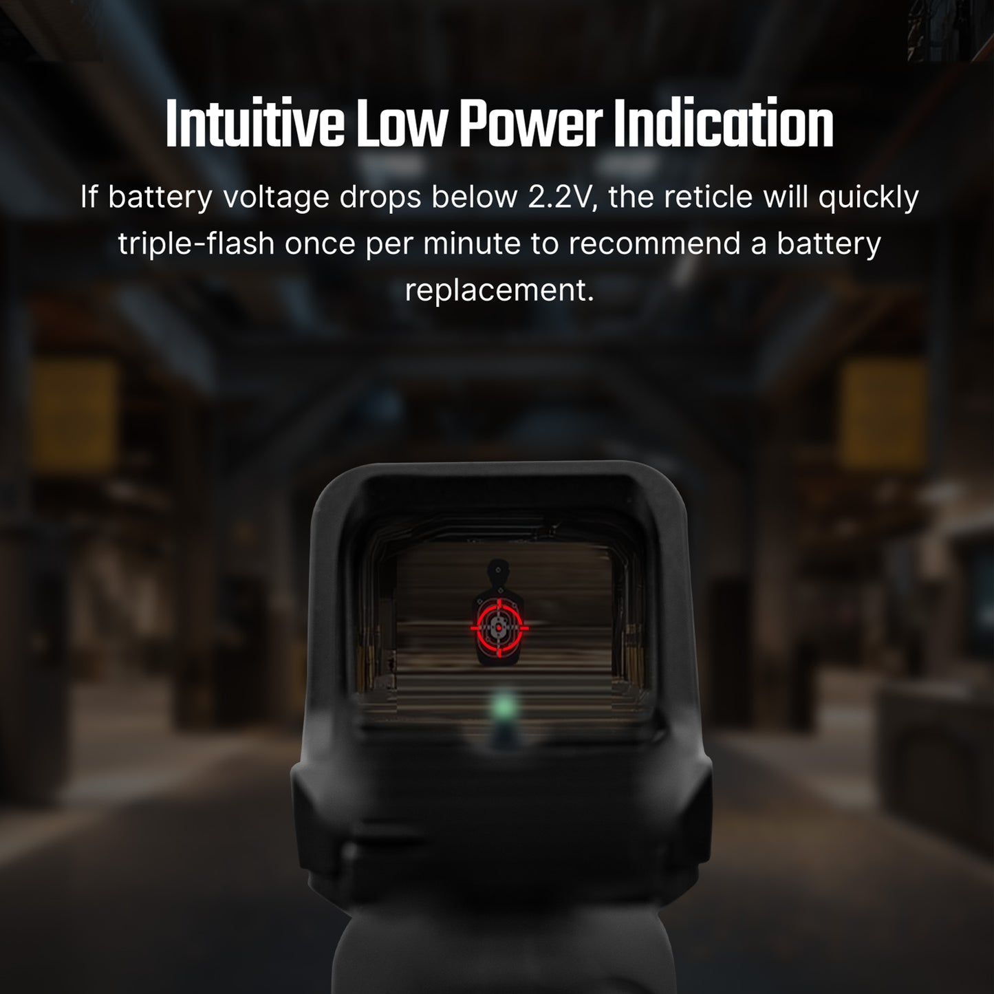 Osight C 3 MOA Dot & 32 MOA Circle Multi-Reticle System Red Dot