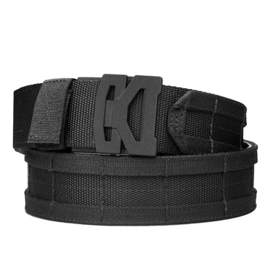 KORE BLACK LASER CUT MOLLE BATTLE BELT: COMPLETE KIT