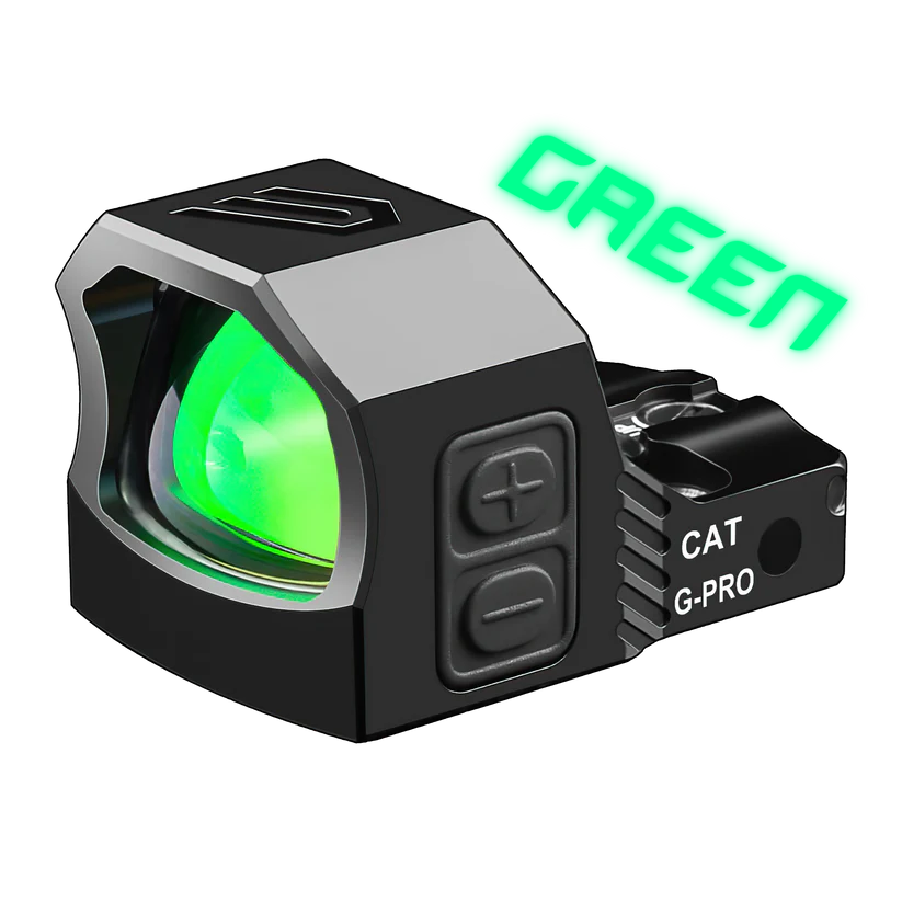 Cyelee CAT G PRO, Green 3 MOA Dot, For RMSc/407k/507k Footprint