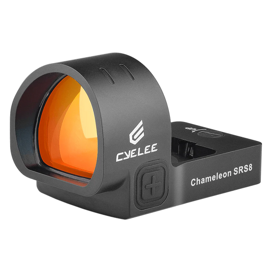 Cyelee Chameleon SRS8 w/ STIG-RS, Red 8 MOA Dot, For RMR/407C/507C Footprint