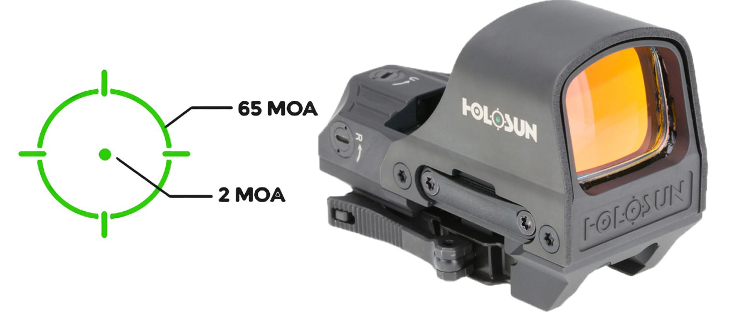 Holosun HS510C Reflex Sight - GREEN