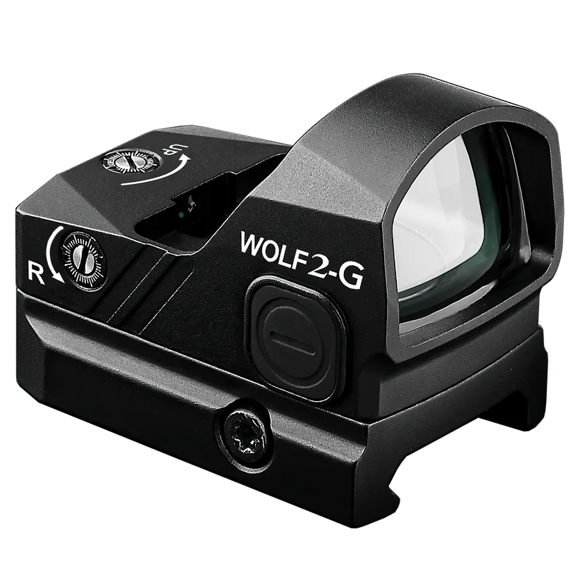 Cyelee WOLF2-G, Green 3 MOA Dot & 64 MOA Circle, For RMR/407C/507C Footprint