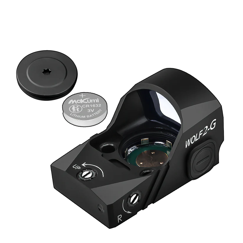 Cyelee WOLF2-G, Green 3 MOA Dot & 64 MOA Circle, For RMR/407C/507C Footprint