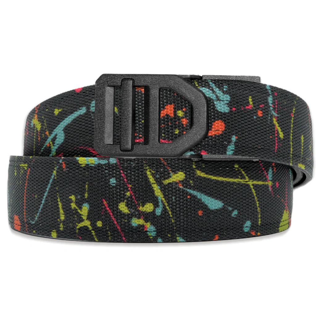 LIMITED RUN SPLATTER TACTICAL NYLON GUN BELT 1.5"
