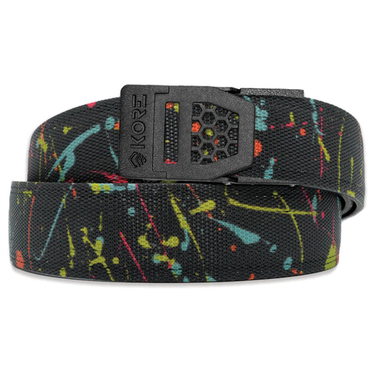 LIMITED RUN SPLATTER TACTICAL NYLON GUN BELT 1.5"
