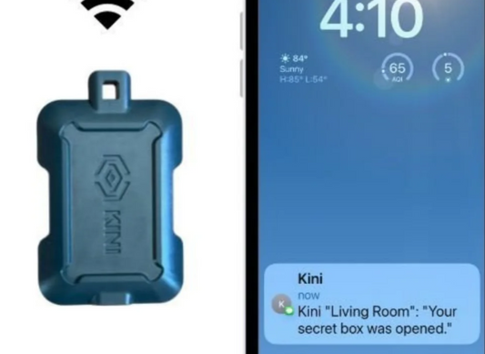 Kini   SafeAlert   -   Motion   Sensor   with   Real-Time   SMS   Alerts