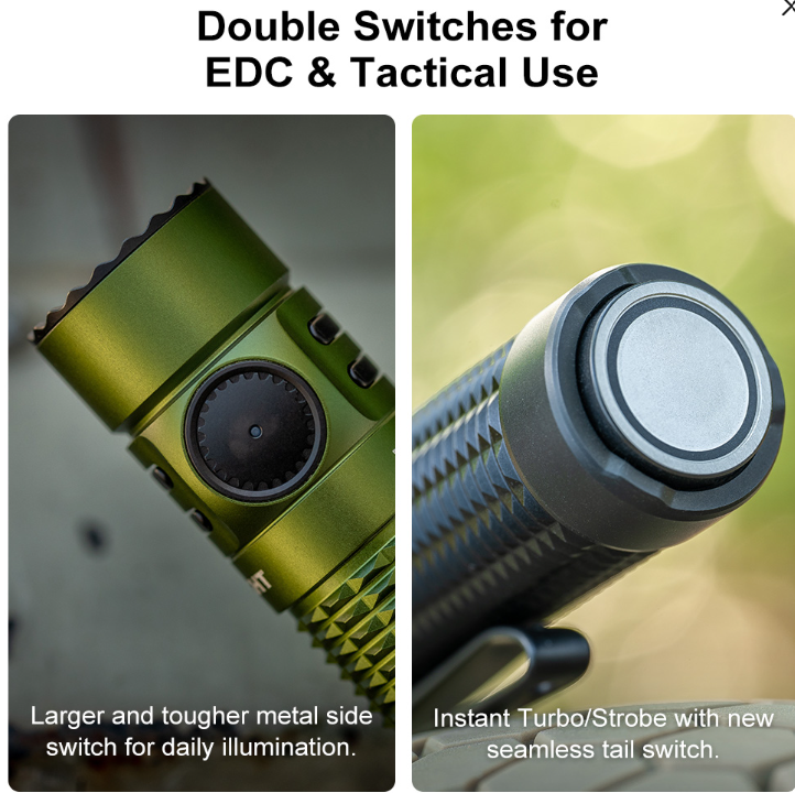 Warrior Mini 3 Portable Tactical Flashlight