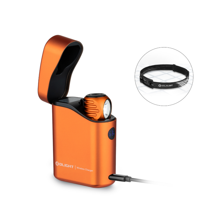 Perun 3 Mini Headlamp & Flashlight with Red and White Light