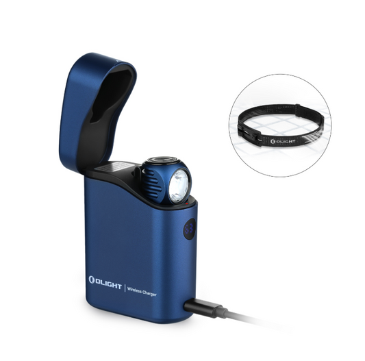 Perun 3 Mini Headlamp & Flashlight with Red and White Light