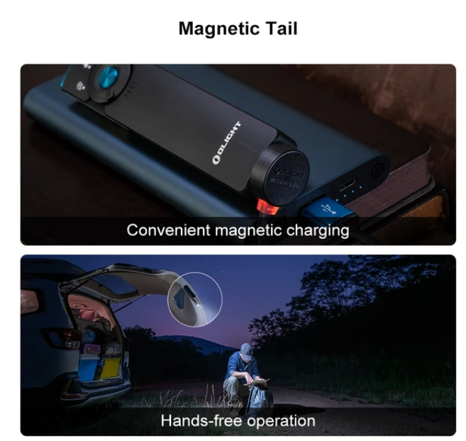 Arkfeld Pro Flat EDC Flashlight with LED Light UV and Laser