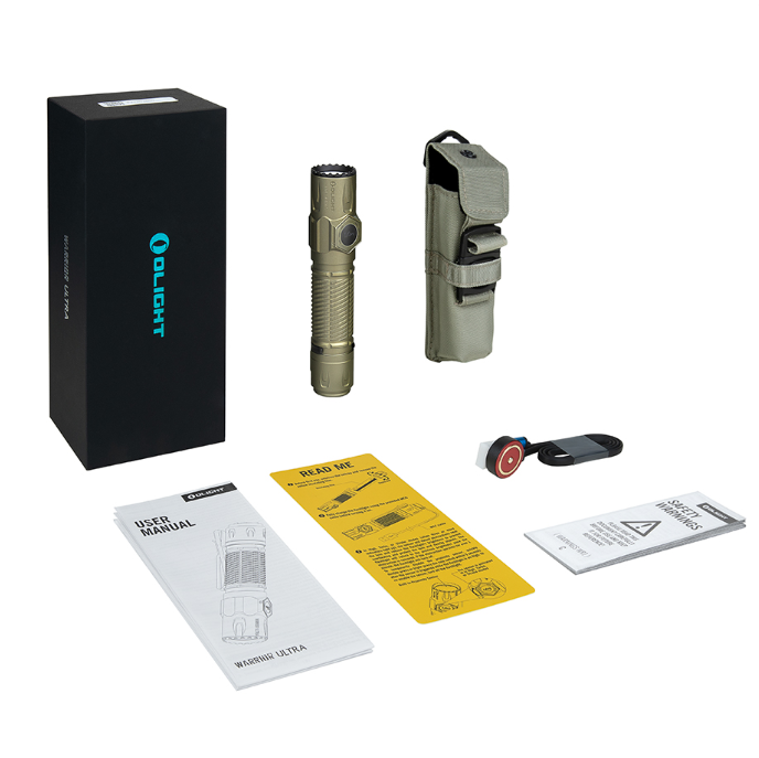 Warrior Ultra 2500 Lumens Tactical Flashlight with OAL Material