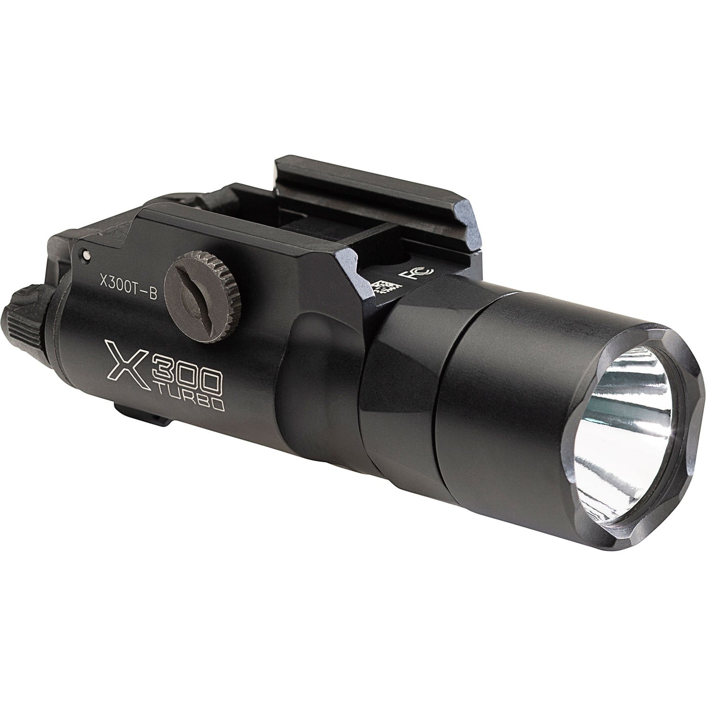 SureFire X300T-B Turbo Handgun Weapon Light - 650 Lumens - Black