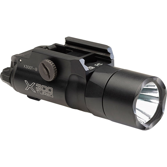 SureFire X300T-B Turbo Handgun Weapon Light - 650 Lumens - Black