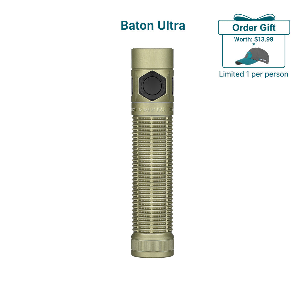 Baton Ultra / 4 Pro: Dual Switch High Lumen Compact EDC Flashlight
