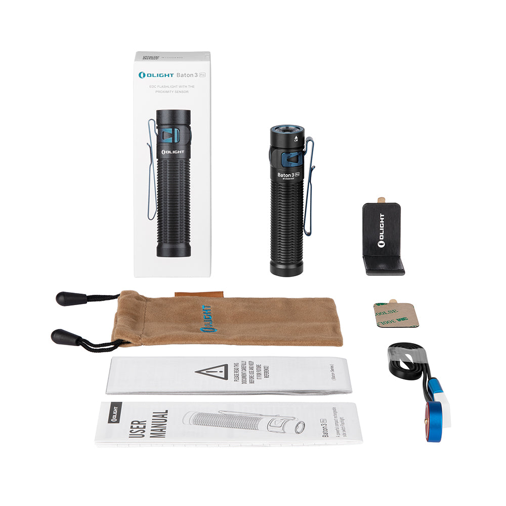Baton 3 Pro 1500 Lumens Rechargeable Flashlight