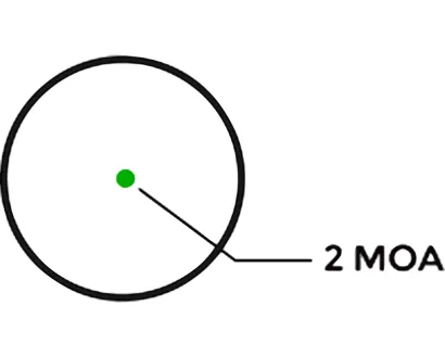 Holosun EPS-Carry 2 MOA Green Dot Reflex Sight