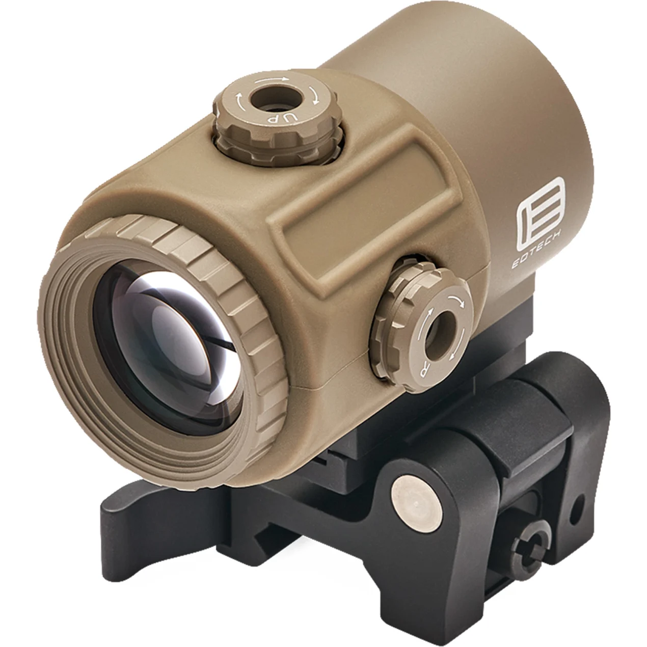 EOTECH G43 3x Compact Magnifier with QD STS Mount - Tan