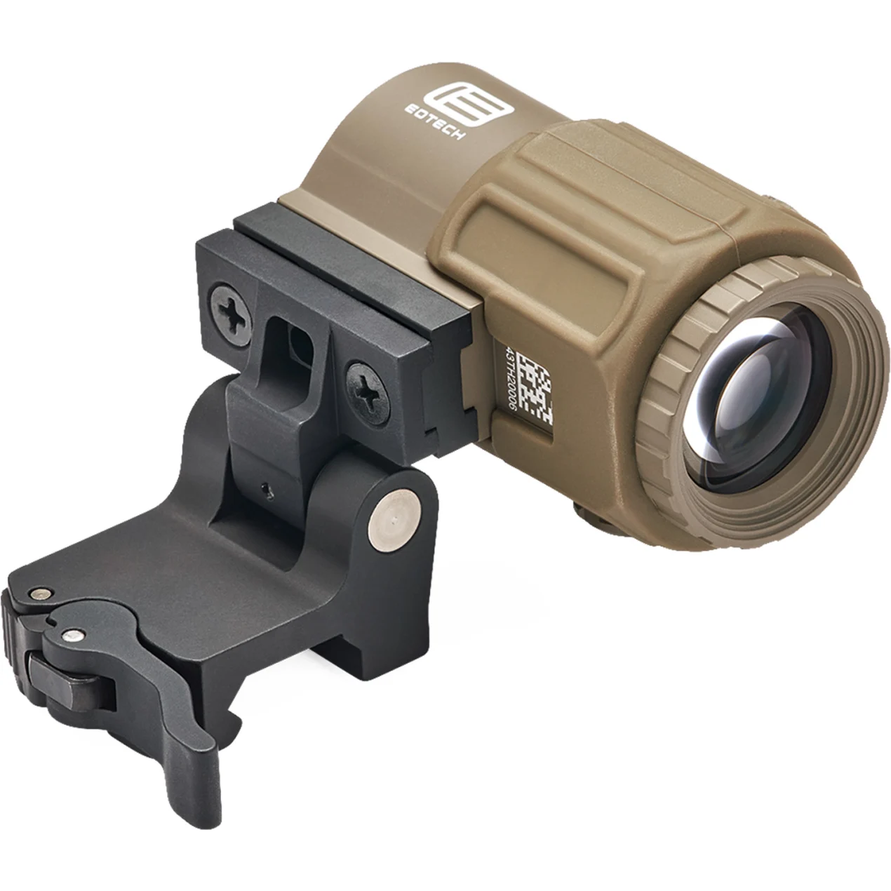 EOTECH G43 3x Compact Magnifier with QD STS Mount - Tan
