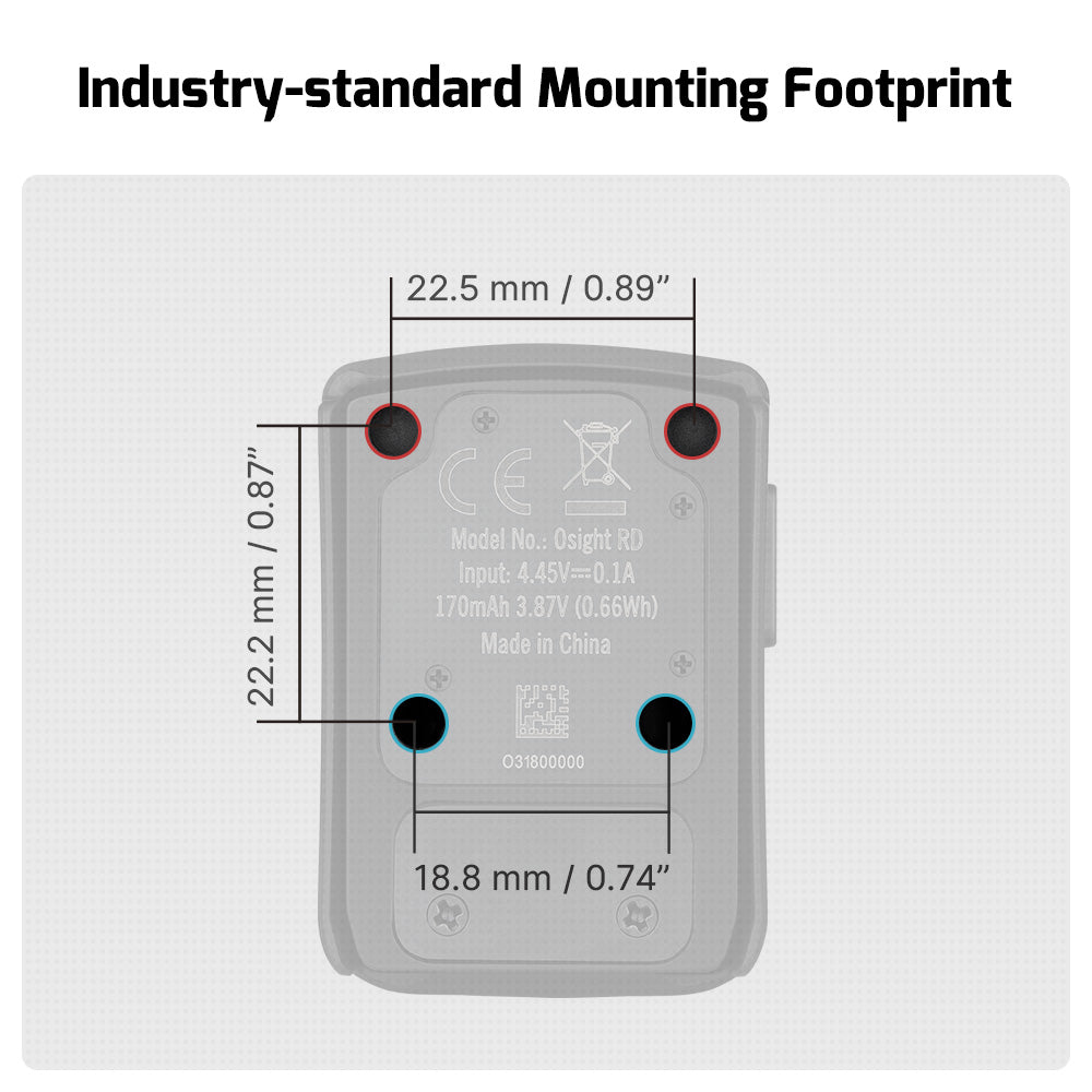 Osight 3 MOA with Magnetic Charging Cover