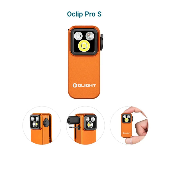 Oclip Pro S Multifunctional EDC Clip Flashlight