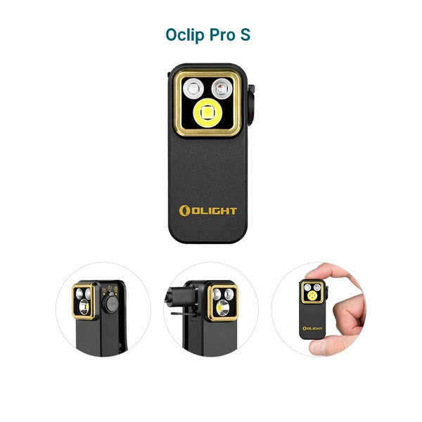 Oclip Pro S Multifunctional EDC Clip Flashlight