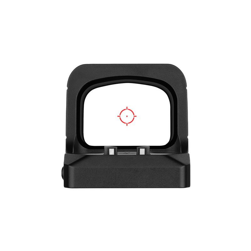 Osight XE AMRS Enclosed Red Dot Sight with RMR Footprint and Side-Loading Battery featuring 2/6+32 MOA Multi-Reticle System